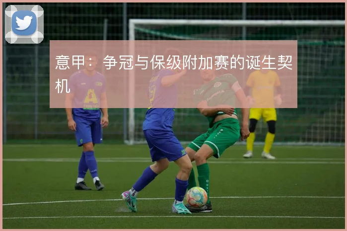 意甲:争冠与保级附加赛的诞生契机